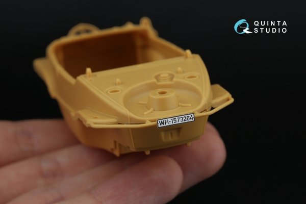 Quinta Studio QDS-35146 Schwimmwagen Type 166 3D-Printed &amp; coloured Interior on decal paper (Hero) (Small version) 1/35
