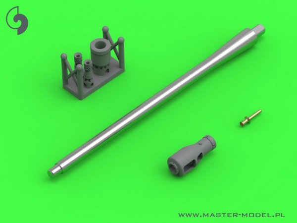 Master GM-35-095 Sd.Kfz. 234/2 Puma - lufa działa 50mm KwK39 L/60 &amp; końcówka MG-42 (do modeli MiniArt, RFM, Dragon) 1/35