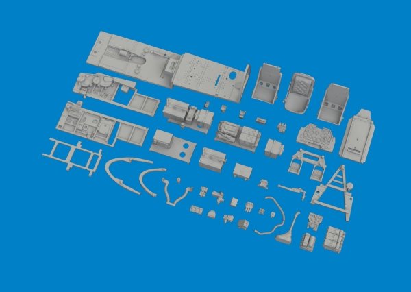 Eduard 6481033 P-51B Birdcage canopy cockpit PRINT EDUARD 1/48