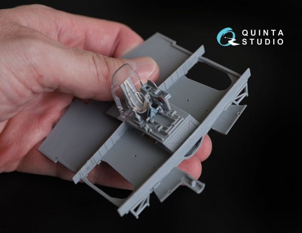 Quinta Studio QD48010 IL-2 3D-Printed &amp; coloured Interior on decal paper (for Accurate/Italery/Academy/Eduard kits) 1/48