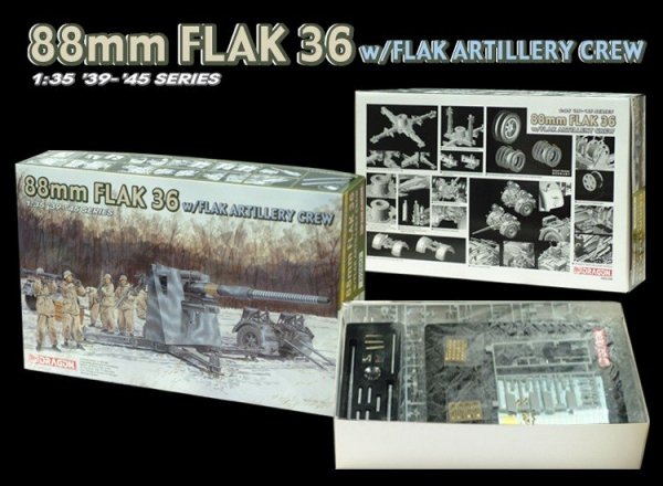Dragon 6260 88mm Flak 36 (1:35)