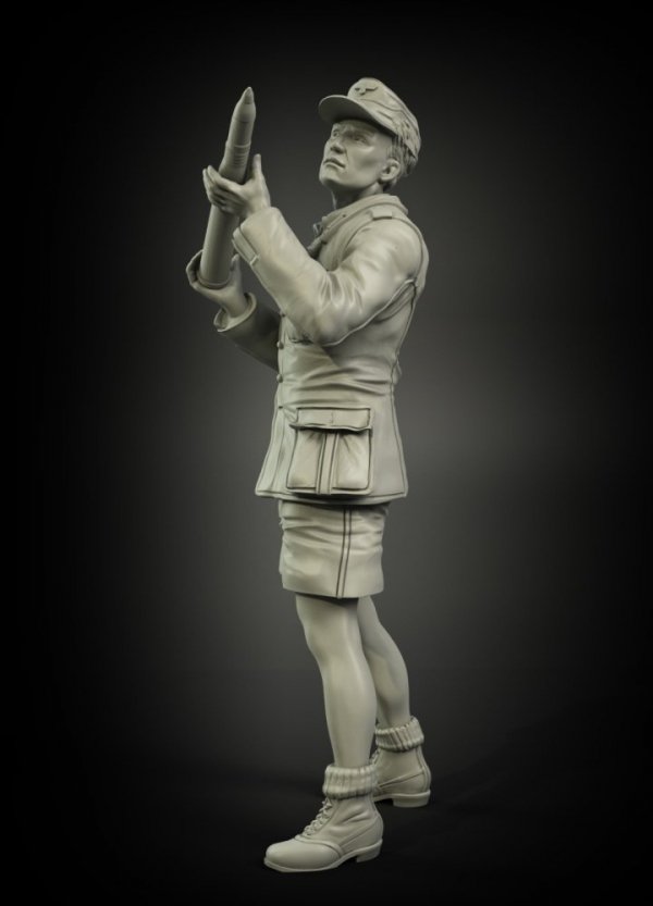 Panzer Art FI35-096 DAK tanker loading ammo No.1 1/35