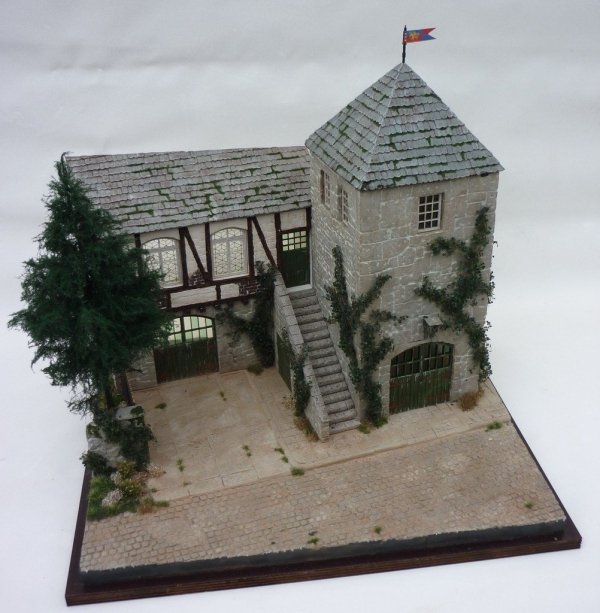 RT-Diorama 35242 Diorama-Base: &quot;Old Manor&quot; 1/35