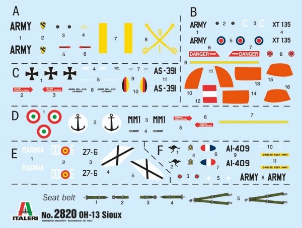Italeri 2820 OH-13 Sioux 1/48