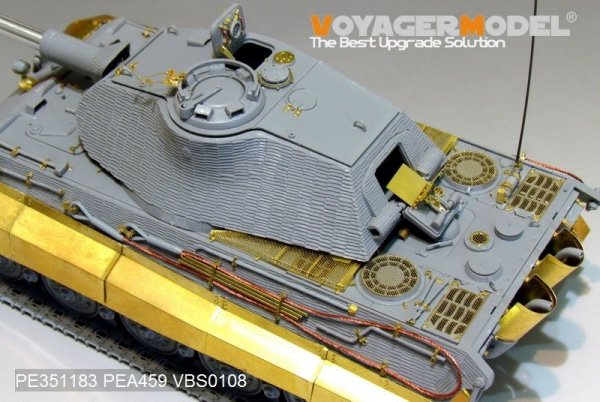 Voyager Model PE351183 WWII German King Tiger (Porsche Turret)（For DRAGON/ZVEZDA kit) 1/35