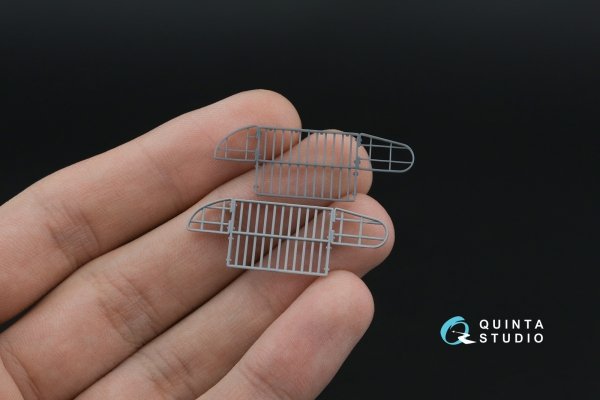 Quinta Studio QT35010 Dodge WC-54 front grille (Zvezda) 1/35