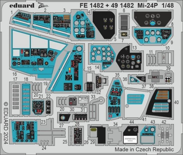 Eduard 491482 Mi-24P TRUMPETER 1/48