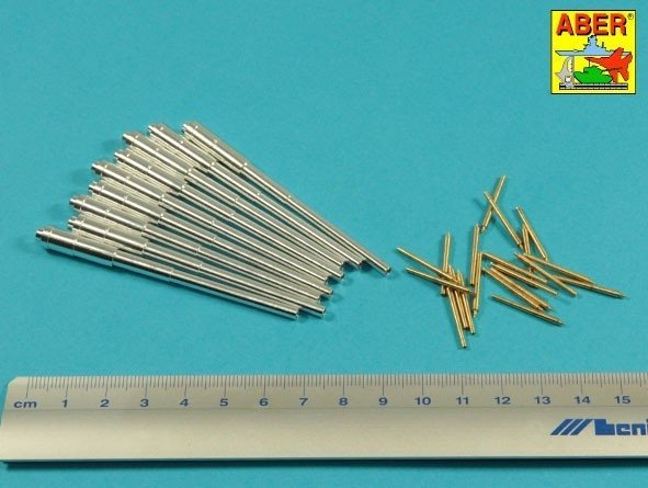 Aber 200L-01 Main Armament for US battleship Iova or Missouri 406mm x9, 127mm x20 1/200