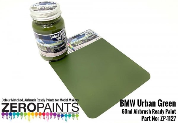 Zero Paints ZP-1127-U BMW Urban Green Paint 60ml
