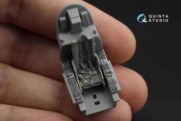 Quinta Studio QD48232 NF-5A 3D-Printed &amp; coloured Interior on decal paper (Kinetic) 1/48
