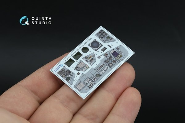 Quinta Studio QD+32262 Tornado IDS German 3D-Printed &amp; coloured Interior on decal paper (Revell) (with 3D-printed resin parts) 1/32