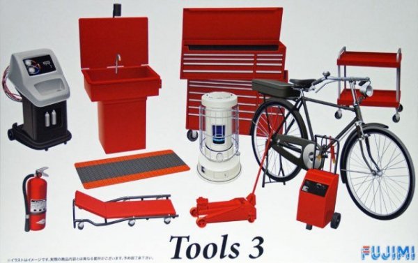 Fujimi 113739 Tools Set 3 1/24