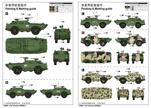 Trumpeter 05596 Russian BRDM-1