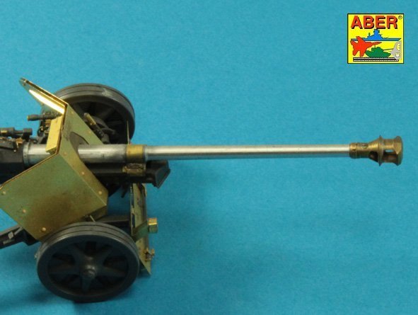 Aber 35L-045N German 75mm Barrel for Pak40 - middle model 1/35