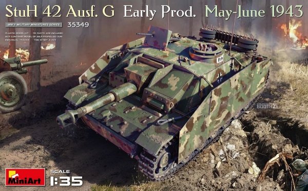 Mini Art 35349 StuH 42 Ausf. G Early Prod. May-June 1943 1/35
