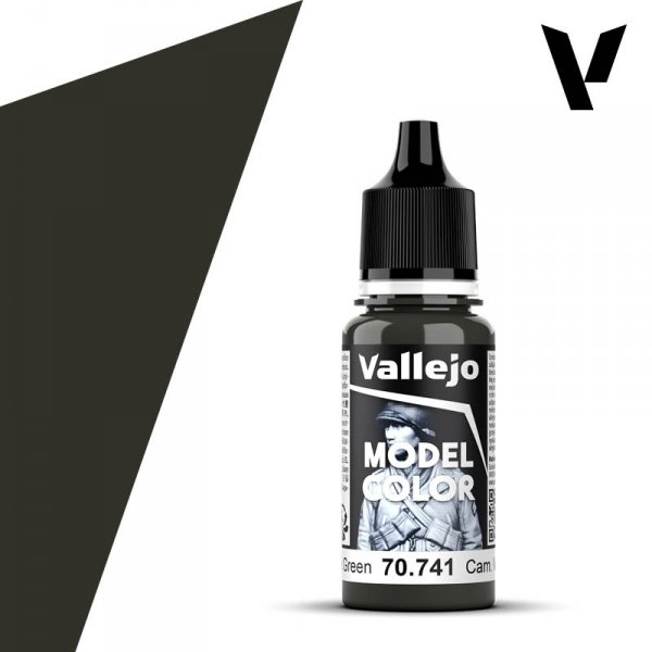Vallejo 70741 Camouflage Black Green - Model Color 18ml