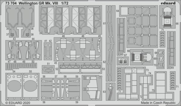 Eduard 73704 Wellington GR Mk. VIII for Airfix 1/72