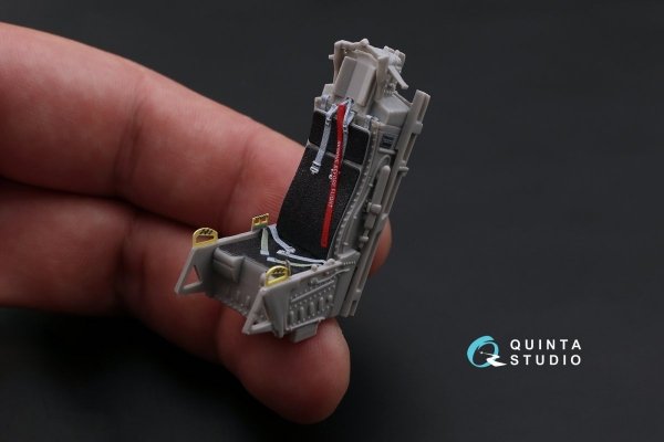 Quinta Studio QD32073 A-10C 3D-Printed &amp; coloured Interior on decal paper (for Trumpeter kit) 1/32