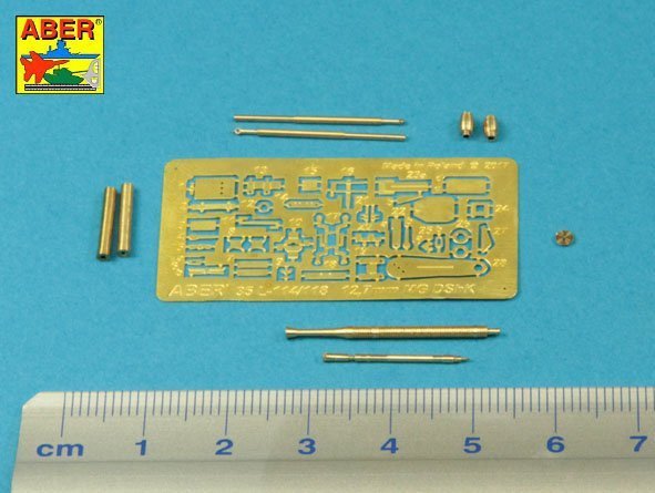 Aber 35L-118 Barrel for Russian 12,7mm heavy machine gun DShK, after WWII version (T-54/55; BTR-60APC) (1:35)