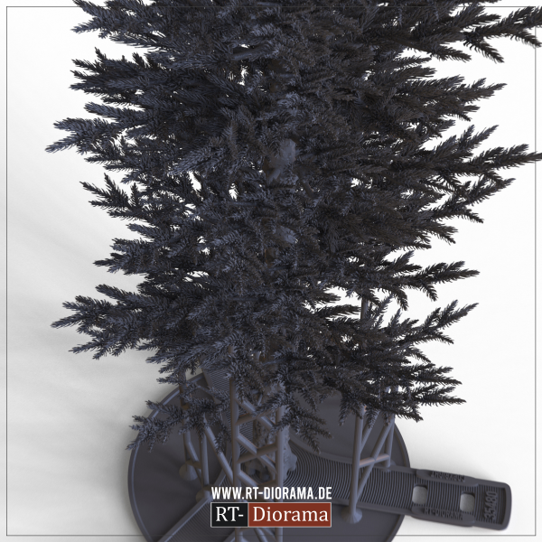 RT-Diorama 35480 Fir Tree No.2 - 3D Printed Tree Model 1/35