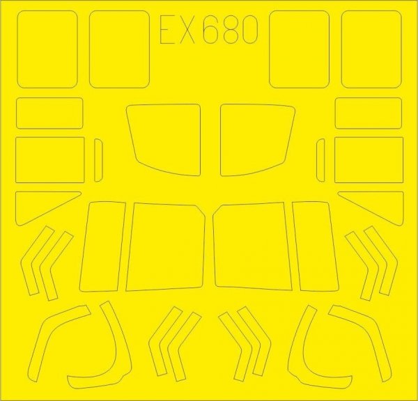Eduard EX680 UH-1N 1/48 KITTY HAWK