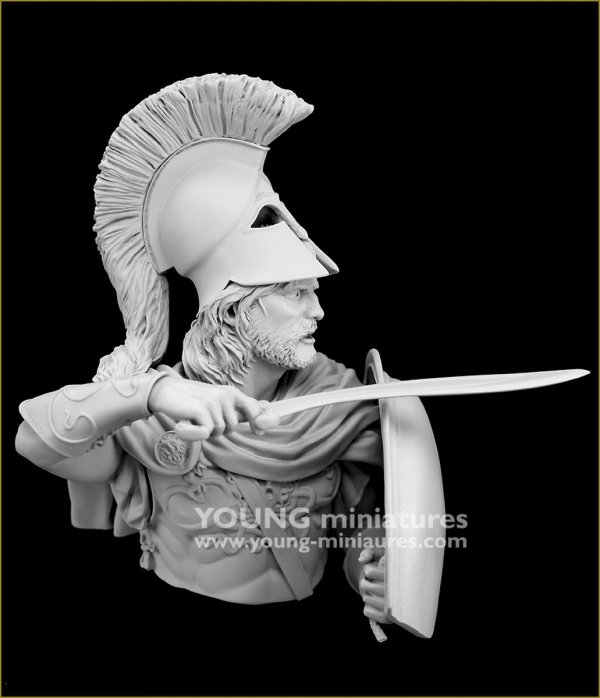 Young Miniatures YH1875 Greek Hoplite "Shield of the Hellenes" 1/10