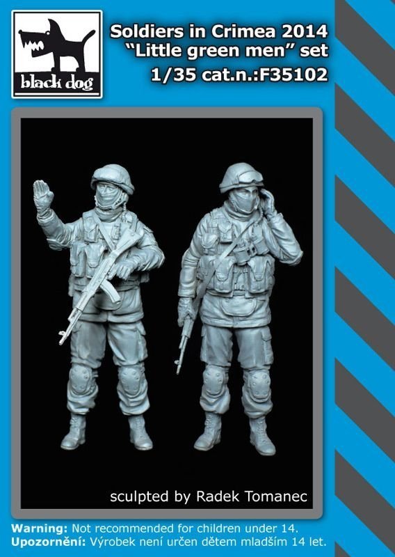 Black Dog F35102 Soldier in Crimea set 1/35