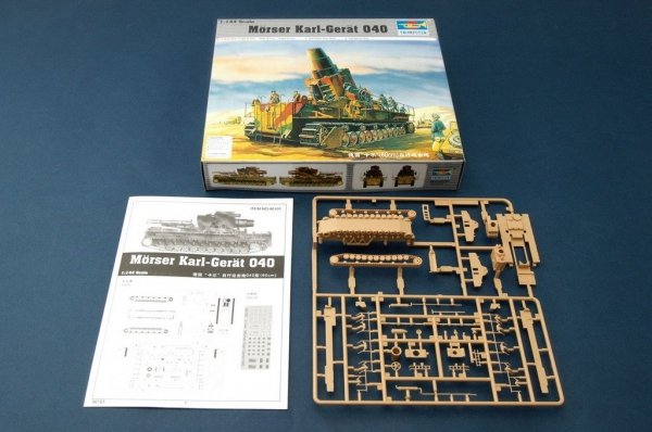 Trumpeter 00101 Morser Karl-Gerat 040/041 (Initial Version) 1/144
