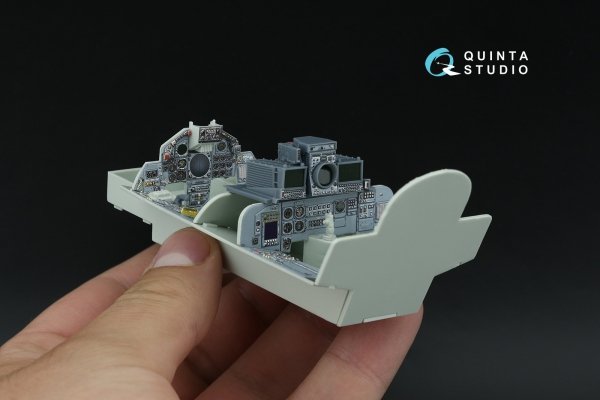 Quinta Studio QD+32262 Tornado IDS German 3D-Printed &amp; coloured Interior on decal paper (Revell) (with 3D-printed resin parts) 1/32