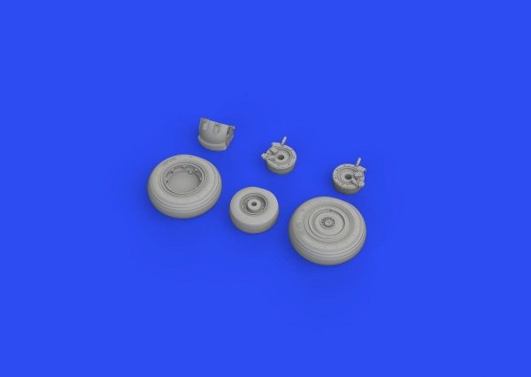 Eduard 648653 Su-27 wheels GREAT WALL HOBBY 1/48