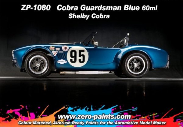 Zero Paints ZP-1080 Cobra Guardsman Blue Paint 60ml
