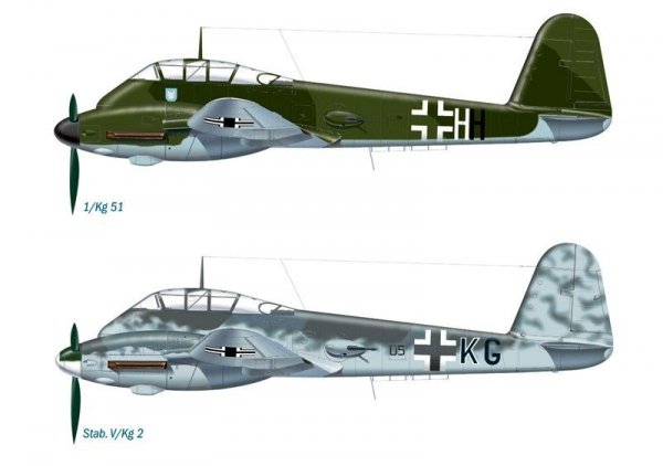 Italeri 0074 Me 410 Hornisse (1:72)