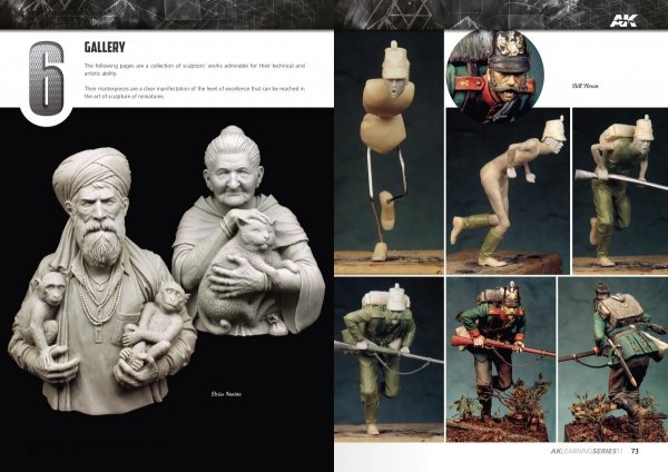 AK Interactive AK512 AK LEARNING 11: FIGURE SCULPTING &amp; CONVERTING TECHNIQUES EN
