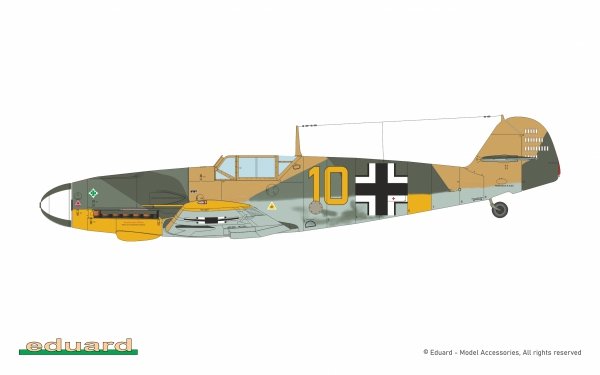 Eduard 82114 Bf 109F-4 1/48