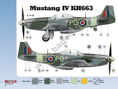 Kagero KD48003 Mustangs over Europe Part 1 Nos. 303 &amp; 309 Squadrons 1/48