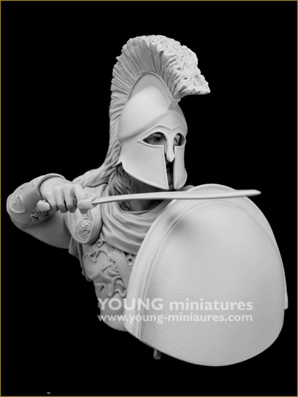 Young Miniatures YH1875 Greek Hoplite "Shield of the Hellenes" 1/10