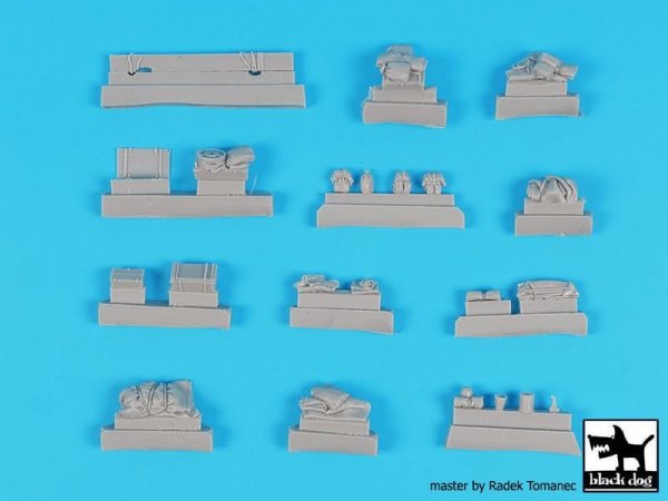 Black Dog T72128 IS-2 accessories set 1/72