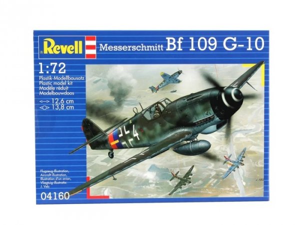 Revell 74160 Starter Kit Messerschmitt Bf 109 G-10 1/72
