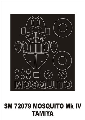 Montex SM72079 Mosquito Mk IV TAMIYA