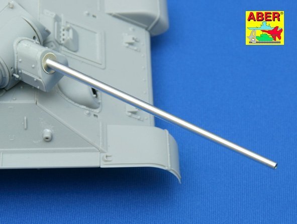 Aber 35L-073 Russian 57mm ZIS-4 tank barrel for T-34/76 model 1941 (1:35)