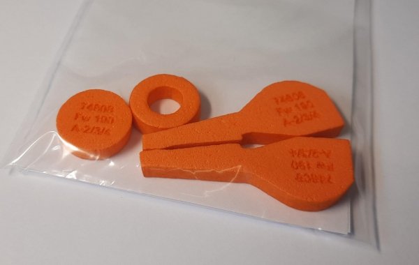 Omask 74808 Fw 190 A-2/3/4 wheel bay plugs (for Eduard) 1/48