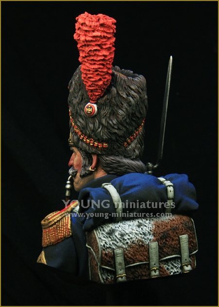Young Miniatures YH1847 French Grenadiersof the Imperial Guard 1/10