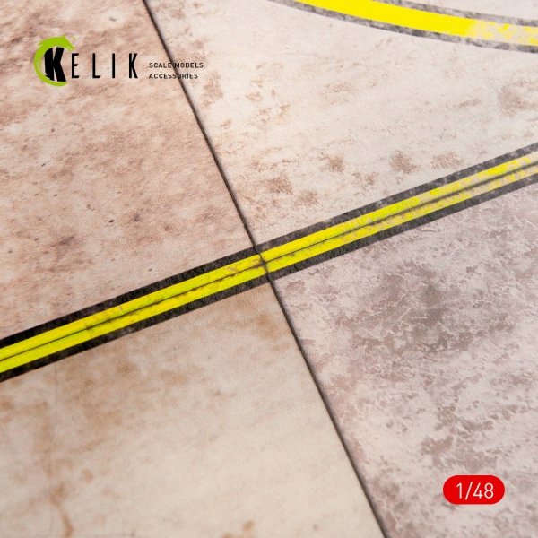 KELIK KS48001 RPK RUNWAY BASE - ACRYLIC 3 MM (280 X 180 MM) 1/48