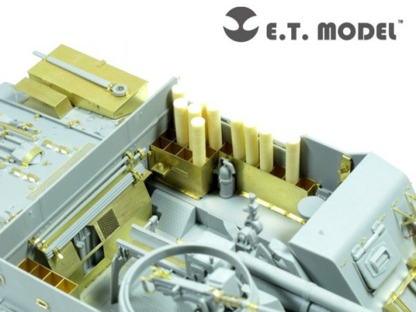 E.T. Model E35-062 WWII US M7 Priest Ammunition Stowages (For DRAGON Kit) (1:35)