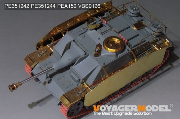 Voyager Model PE351242 WWII German StuG.III Ausf.G Late Production Basic For BORDER BT-020 1/35