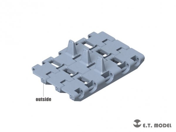 E.T. Model P35-040 France AMX-50(B) Heavy Tank Workable Track ( 3D Printed ) 1/35