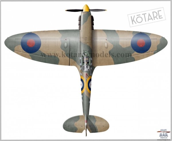 Kotare K32601 SPITFIRE MK.1A - BRIAN LANE 1/32