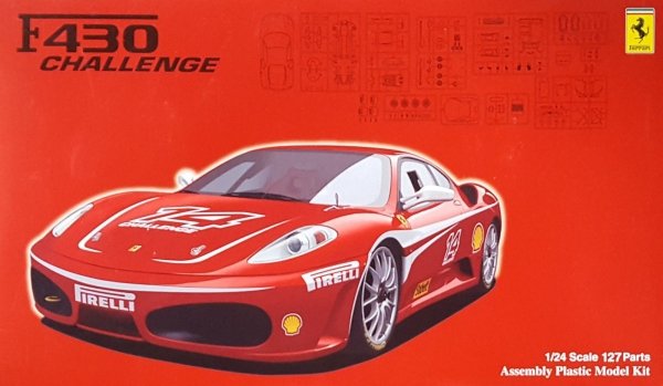 Fujimi 126364 FERRARI F430 CHALLENGE 1/24