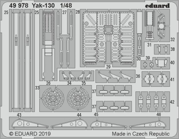 Eduard BIG49225 Yak-130 ZVEZDA 1/48