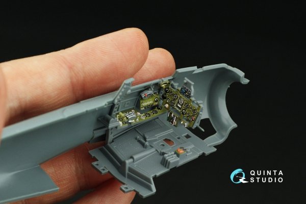 Quinta Studio QD48492 A6M2 Zero Mitsubishi Production 3D-Printed coloured Interior on decal paper (Eduard) 1/48